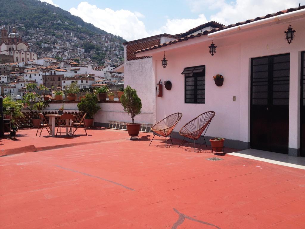 Hotel Posada Santa Anita Таско-де-Аларкон Экстерьер фото