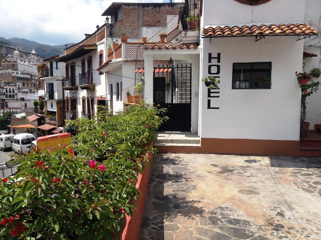 Hotel Posada Santa Anita Таско-де-Аларкон Экстерьер фото